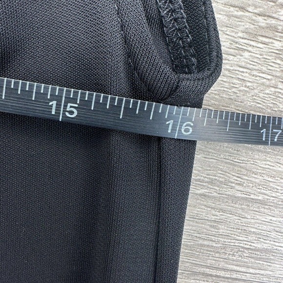 NWT Faith Connexion Womens L Black Rayon Asymmetrical Sequins Midi Sheath Dress - Picture 11 of 12